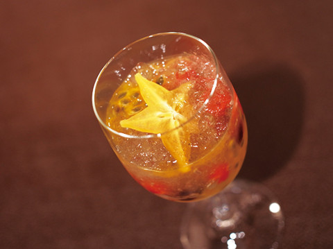 バニラのジュレ