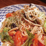 ツナとトマトの冷たいスパゲッティ 750円