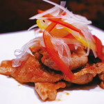 豚のしょうが焼き600円