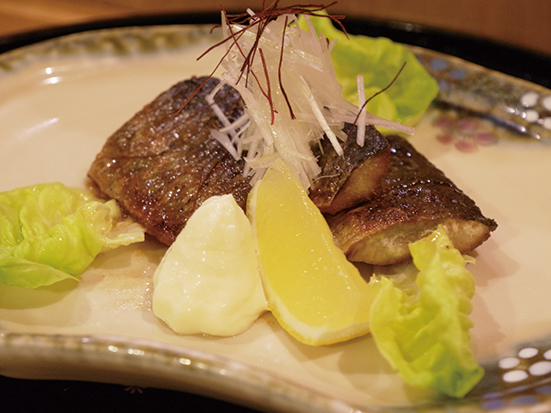 一夜干し鰊のバター焼き 680円