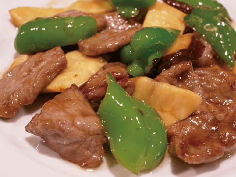 牛肉のオイスターソース炒め  1,000円
