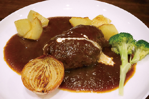 4月からスタート！今はこれ！ハンバーグ1,000円