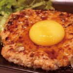 軟骨入り月見つくねハンバーグ  600円