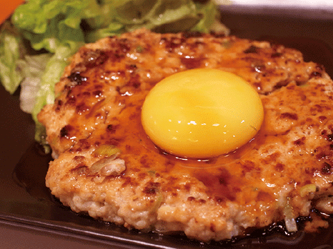 軟骨入り月見つくねハンバーグ  600円