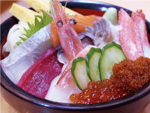 海鮮丼 1,600円