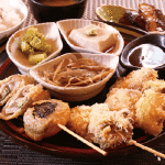 2周年記念メニュー第三弾 おまかせ串カツランチ500円(税別)