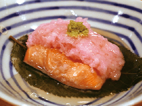 鱒の桜蒸し   850円