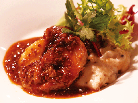 道産豚肩ロースのブレゼ    1,200円