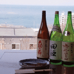 最高の眺めと美味しいお蕎麦。 ５月初旬はエゾエンゴサクも咲きます。