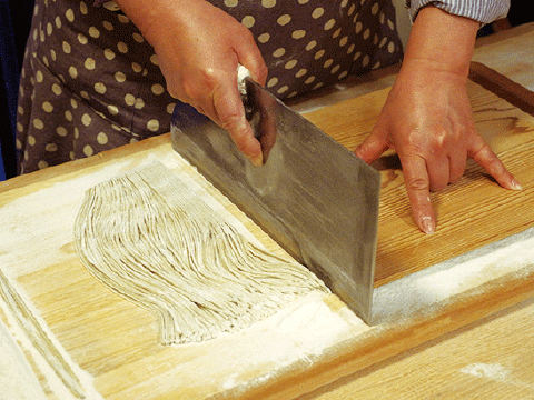 そば打ち体験教室  １回の体験教室 3,000円