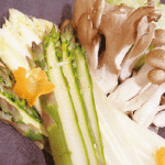 今が旬! アスパラのしゃぶしゃぶ