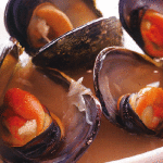 活ひる貝のワイン蒸し    680円