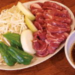 リブロースジンギスカン  1人前1,000円 (税別)