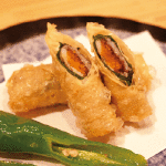 シャコの湯葉巻き揚げ    850円