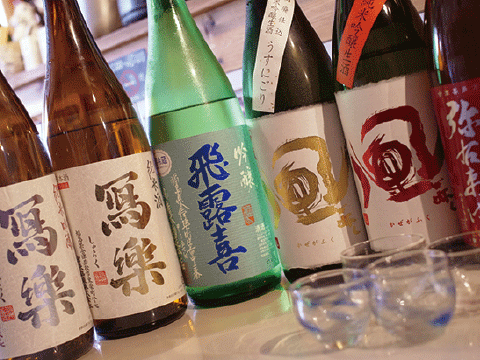 北運河の夜は福島県の美味しいお酒と 美味しいおつまみで。