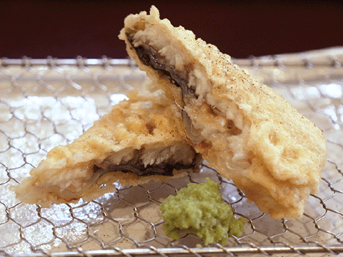 うなぎの白焼き 天ぷら    500円