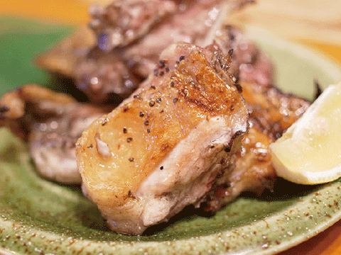 名古屋コーチン網焼き   1,300円