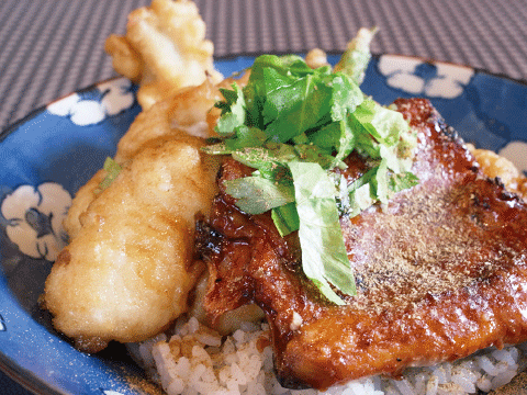 変わり三色丼  1,800円