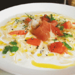 ヴィシソワーズのスパゲティ 生ハム添え 1,080円