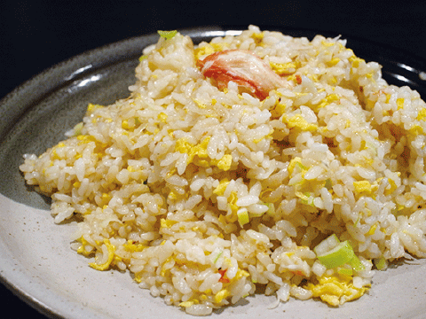 カニチャーハン（ズワイガニ）    900円