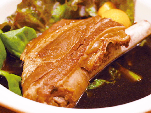 スペアリブの黒ビール煮込み              600円