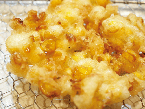 とうきびのかき揚げ     200円