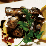 オイルサーディンのハーブ焼き     550円