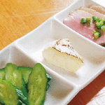 前菜3点盛り       500円