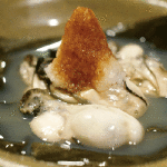 牡蠣の酒蒸し  700円