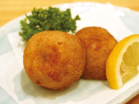 今が旬！    里芋の唐揚げはいかがですか？