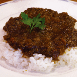 カレーランチ(ひき肉と野菜のカレーライス) 850円＊サラダ・ドリンク付き