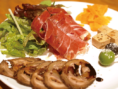 冷菜盛り合わせ      1,200円