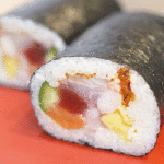 海鮮巻（要予約） 1本1,600円、ハーフ800円