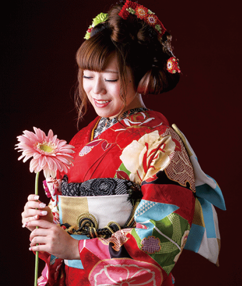 只今、成人式前撮り 受付中！