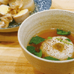 おでん盛り合わせ7品1,000円  おでん飯柚子胡椒風味 550円