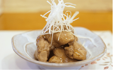 カスベのアゴ肉の煮付け 650円