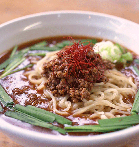 台湾あん辛麺 720円 （小ライス付き）