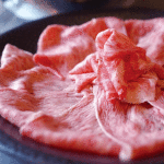 極上A5ランク黒毛和牛の すき焼き・しゃぶしゃぶ １人前3,980円