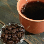 自家焙煎コーヒーも始めました。  500円