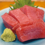 生本マグロ赤身刺し      800円