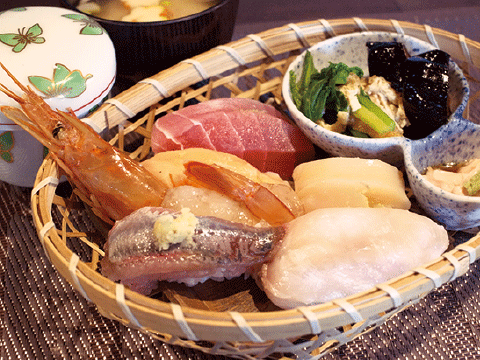 お手軽寿司ランチ 1,500円