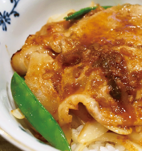 三升漬の豚丼 　850円