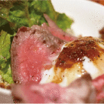 道産ランプのローストビーフ丼1,000円