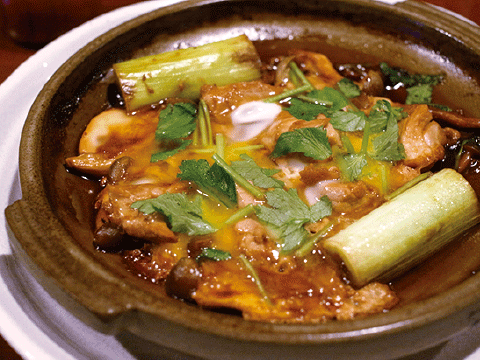 地鶏の玉子とじ  620円