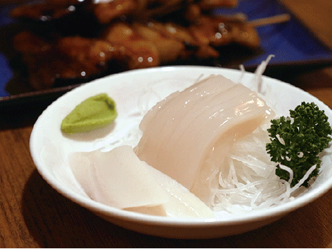 お通し(お刺身)  ３００円