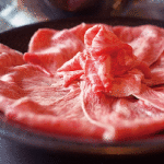 すき焼き・しゃぶしゃぶは通年提供！ 1人前3,980円(税込)