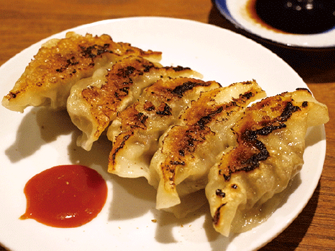 スパイシーラム餃子       450円