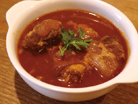 ばら軟骨の赤目煮込み       500円