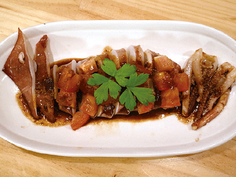 イカの丸ごとローストイタリア風    780円