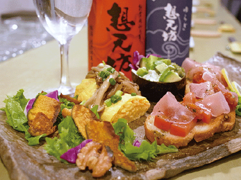 やっぱりここでは「想天坊」。 他のお酒も色々あるけどさ！